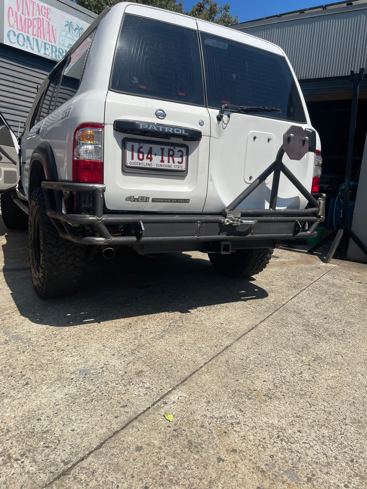 GU Patrol Tube Rear Bar - Non Quarter Chop