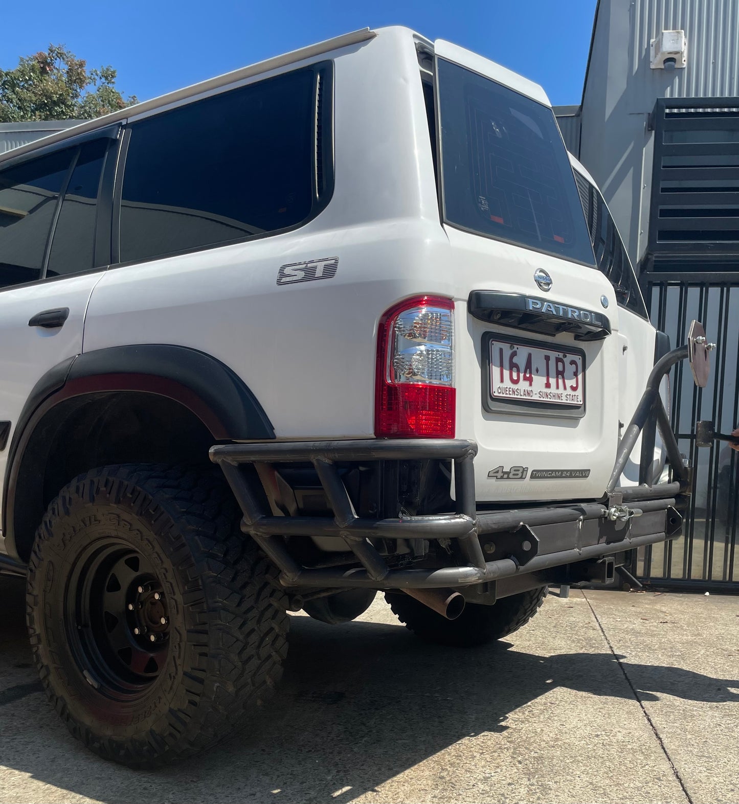 GU Patrol Tube Rear Bar - Non Quarter Chop