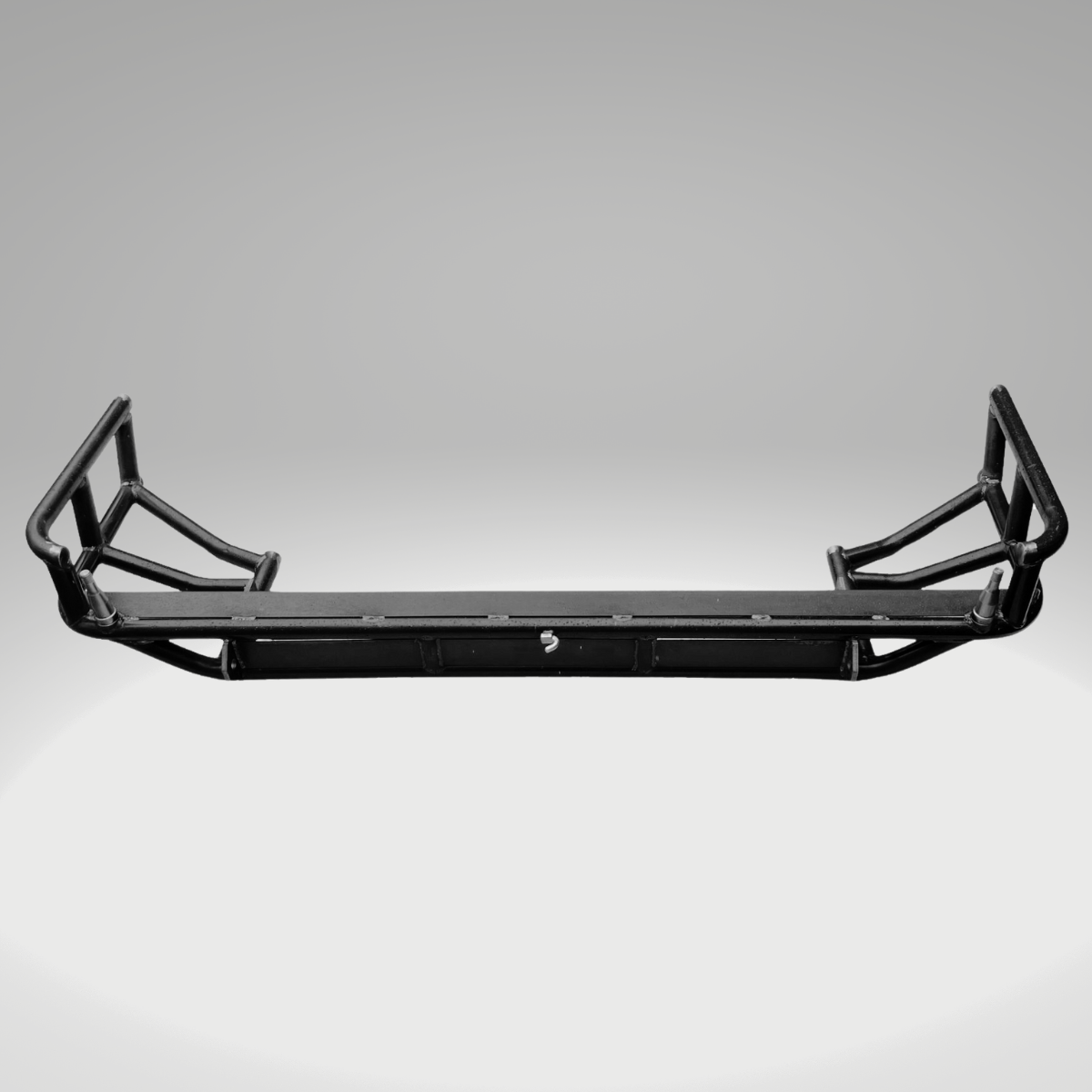 Image of GU Patrol Tube Rear Bar for Quarter Chop: Robust tubular rear bar designed specifically for GU Patrol vehicles, featuring a quarter chop design. Provides added protection to the vehicle's rear while enhancing its off-road aesthetics. Crafted from durable materials for reliable performance in rugged terrain
