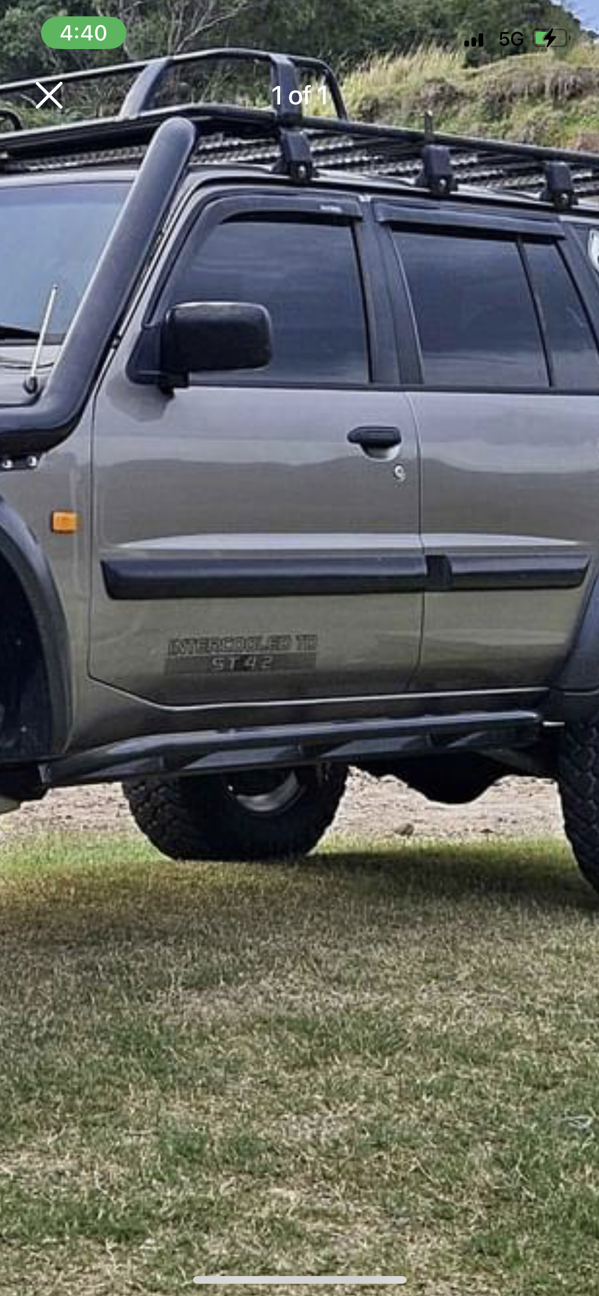 Nissan Gu Patrol Rock Sliders