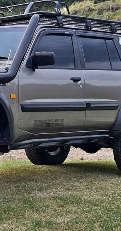 Nissan Gu Patrol Heavy Duty Rock Sliders