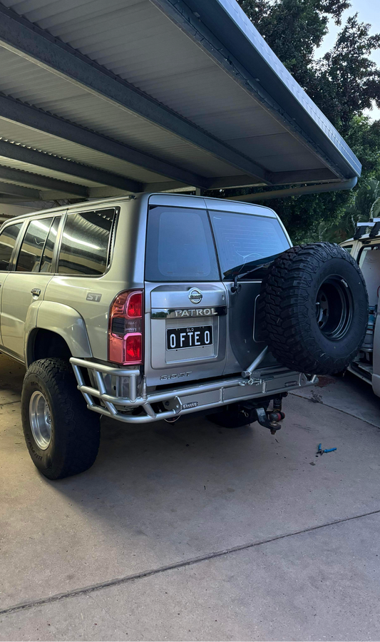 GU Patrol Tube Rear Bar - Non Quarter Chop