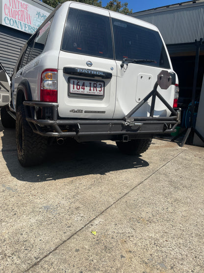 GU Patrol Tube Rear Bar - Non Quarter Chop