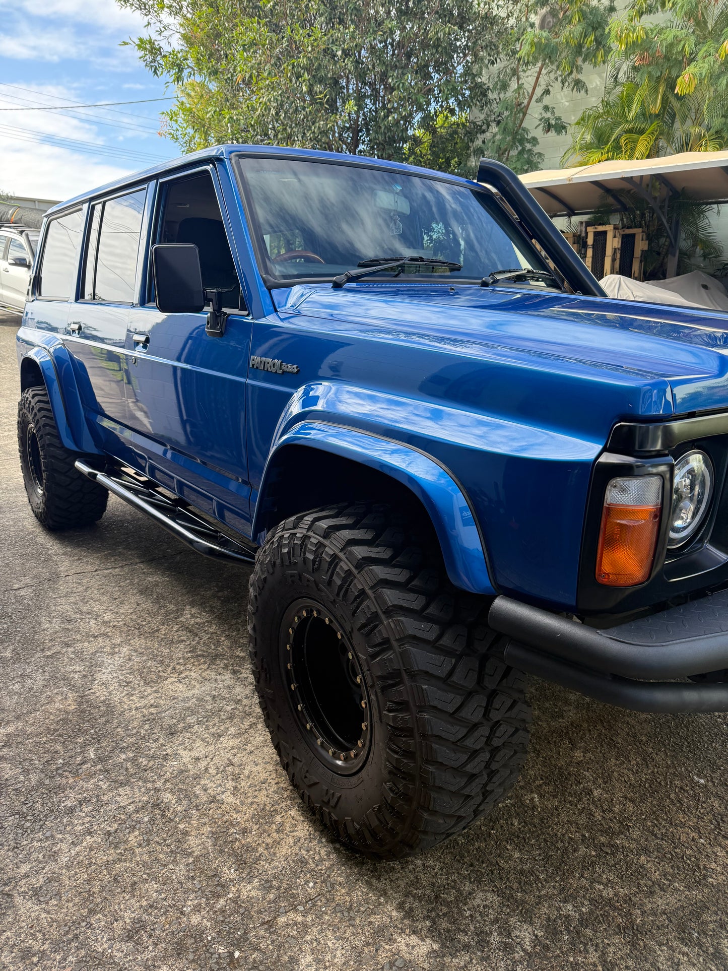 Nissan GQ Patrol Rock Sliders