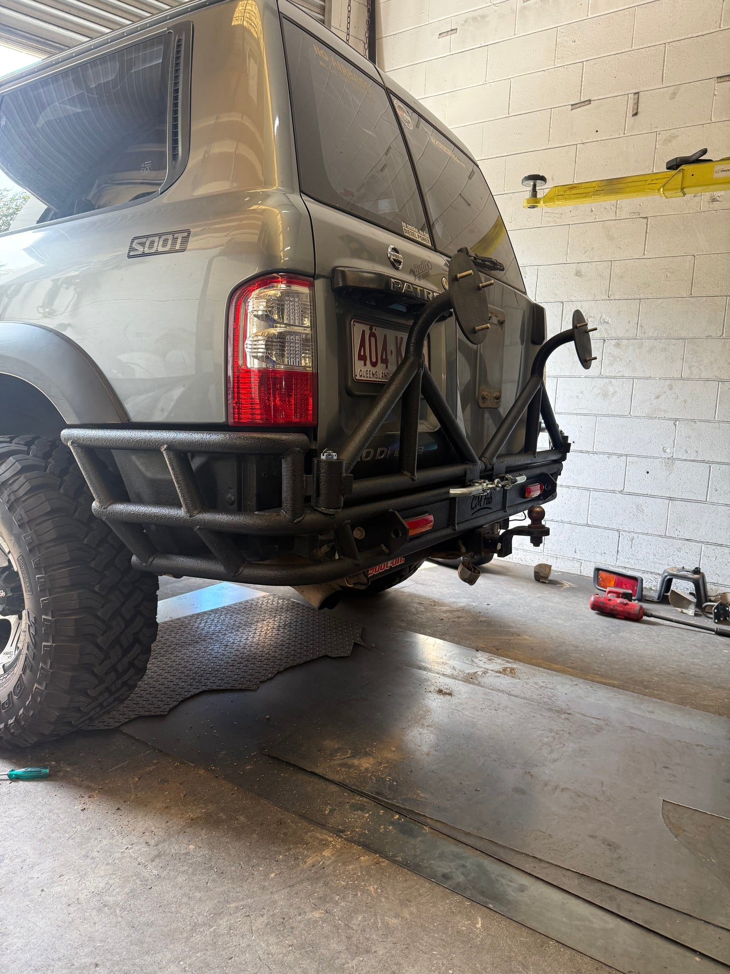 GU Patrol Tube Rear Bar - Non Quarter Chop