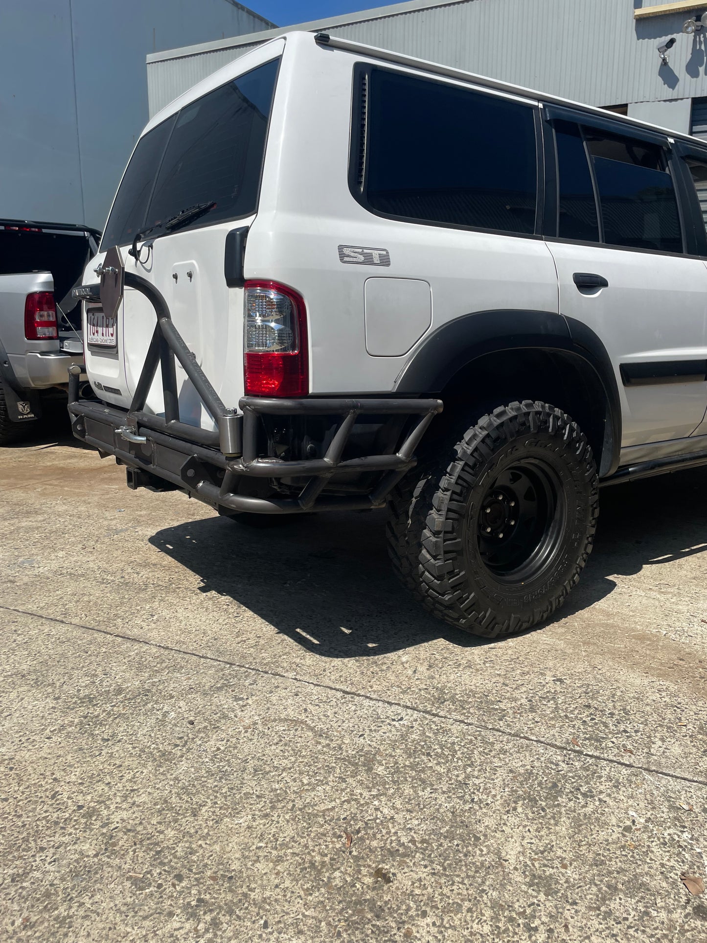 GU Patrol Tube Rear Bar - Non Quarter Chop